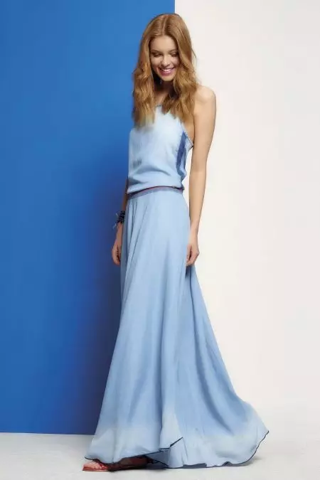 Beroligende kjole blå