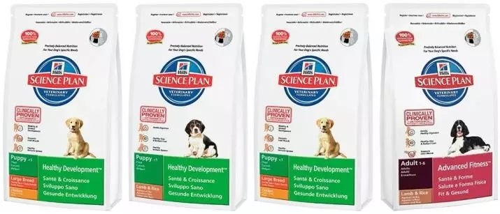 Premium class feed para sa mga aso (43 mga larawan): Rating ng na-import na magandang feed para sa mga tuta, isang listahan ng Russian at German dog feed 12254_25