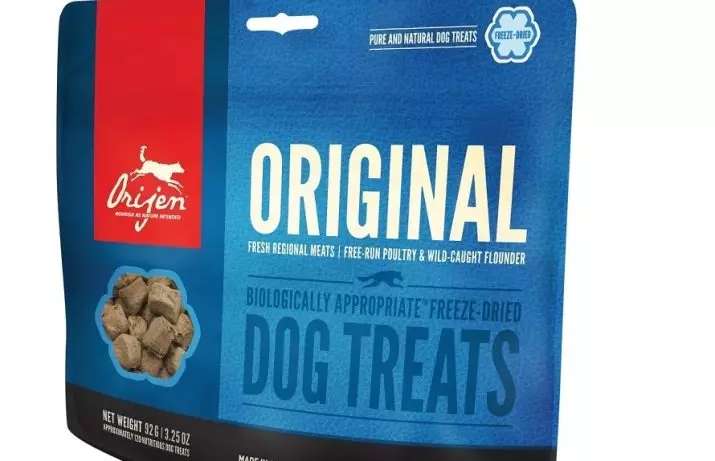 Dog Delicacies: Πώς να επιλέξετε σνακ; Φυσικά μπαστούνια για κουτάβια, λιχουδιές σκυλιών από το φως του βοείου κρέατος και άλλα είδη 12258_9