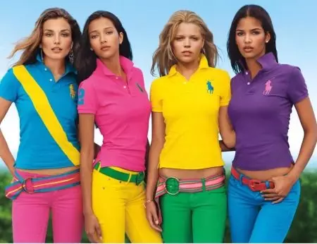 Polo-paita (86 kuvaa): Naisten mallit, joissa yllään, pitkät ja lyhyet hihat, oranssi, sininen 1230_51