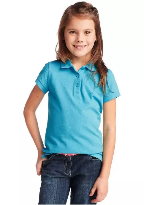 Polo majica (86 fotografija): Ženski modeli, sa kojima se nose, sa dugim i kratkim rukavima, narandžasti, plavi 1230_54