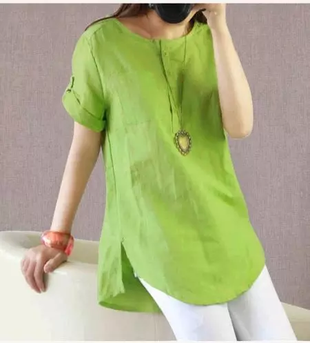 Green shirts (51 photos): What is wearing, dark green and light green models 1232_10