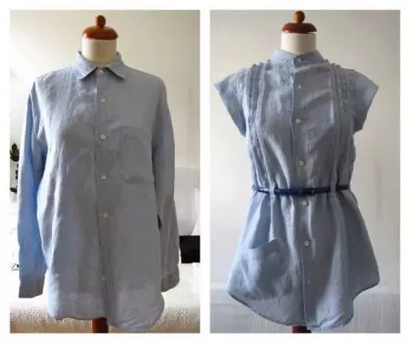 Kvinners ermeløs skjorte (73 bilder): Hva skal du ha på, hva kalles, sommeralternativer, hvordan du lager en ermeløs skjorte selv 1247_48