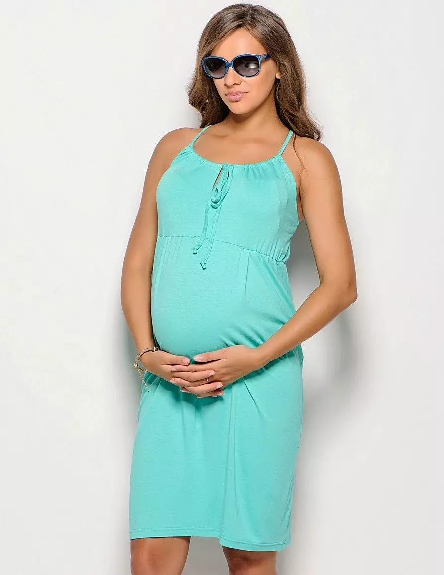 임신 한 여성용 Sundars (100 사진) : 아름다운 모델 2021, 바닥에 길게, 스타일 1282_10
