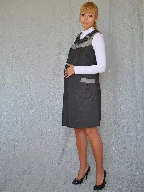 Sundarji za nosečnice (100 fotografij): lepi modeli 2021, dolg v tleh, stile 1282_26