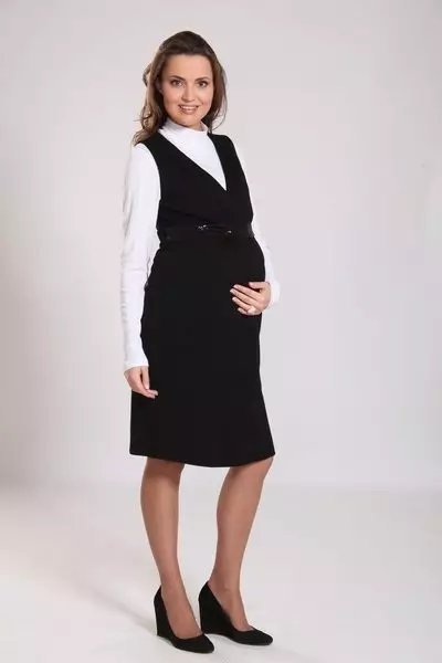 임신 한 여성용 Sundars (100 사진) : 아름다운 모델 2021, 바닥에 길게, 스타일 1282_64