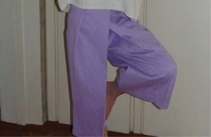 Patró de pantalons de faldilla (45 fotos): Culota per a dones completes, model de classe magistral amb olor i amb plecs per a principiants 1290_32