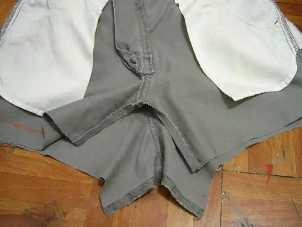 Skirt ძველი ჯინსების გავაკეთოთ საკუთარ თავს: ნიმუშები, როგორ sew 1295_11
