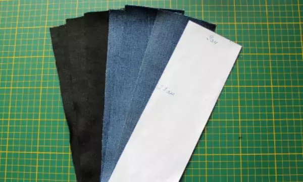 Romp van ou jeans doen dit self: patrone, hoe om naaldwerk 1295_35