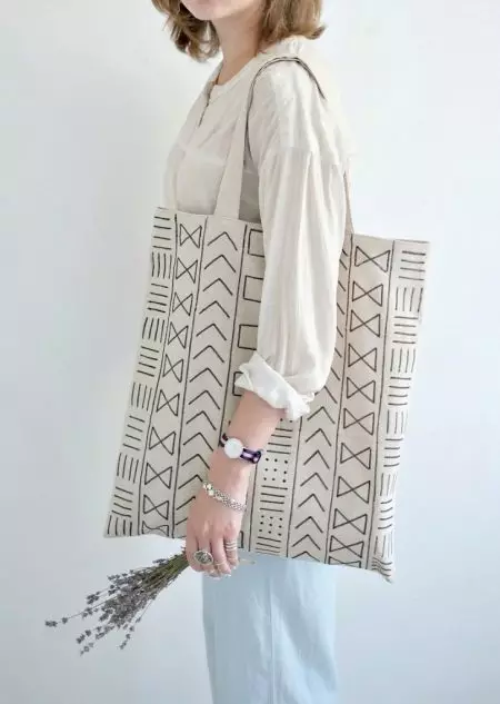 자신의 손으로 쇼핑백을 바느질하는 방법 (42 장의 사진) : 패브릭에서 가방 구매자, 카트리지 카트 용 모델 13248_15