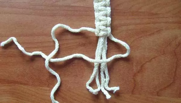 Պայուսակներ Macrame (46 լուսանկար). MASTER CLASS MACRAME TECHION- ում հյուսելու համար 13265_34