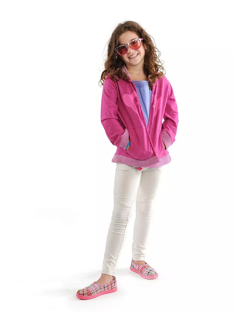 Sweatshirt voor het meisje (80 foto's): adolescente modellen voor meisjes 10-12 en 13-14 jaar oud, sweatshirt Faberlik, Nekst, on bont, bliksem 1326_17