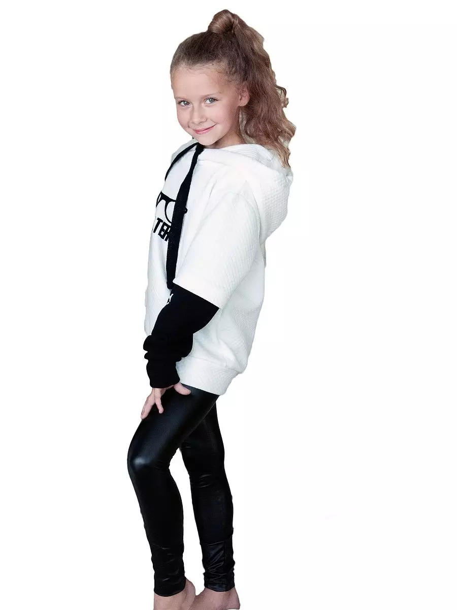 Sweatshirt voor het meisje (80 foto's): adolescente modellen voor meisjes 10-12 en 13-14 jaar oud, sweatshirt Faberlik, Nekst, on bont, bliksem 1326_21