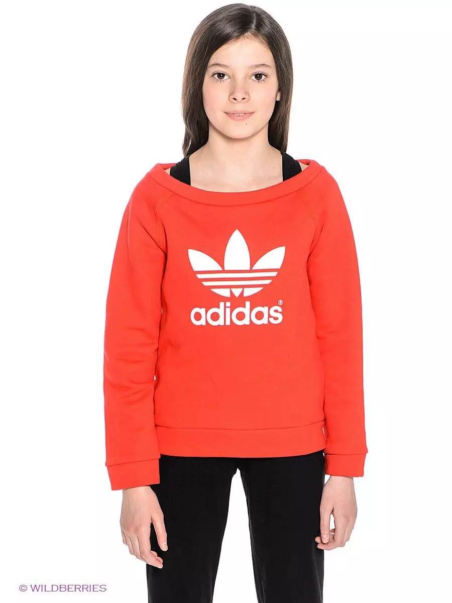 Sweatshirt voor het meisje (80 foto's): adolescente modellen voor meisjes 10-12 en 13-14 jaar oud, sweatshirt Faberlik, Nekst, on bont, bliksem 1326_65
