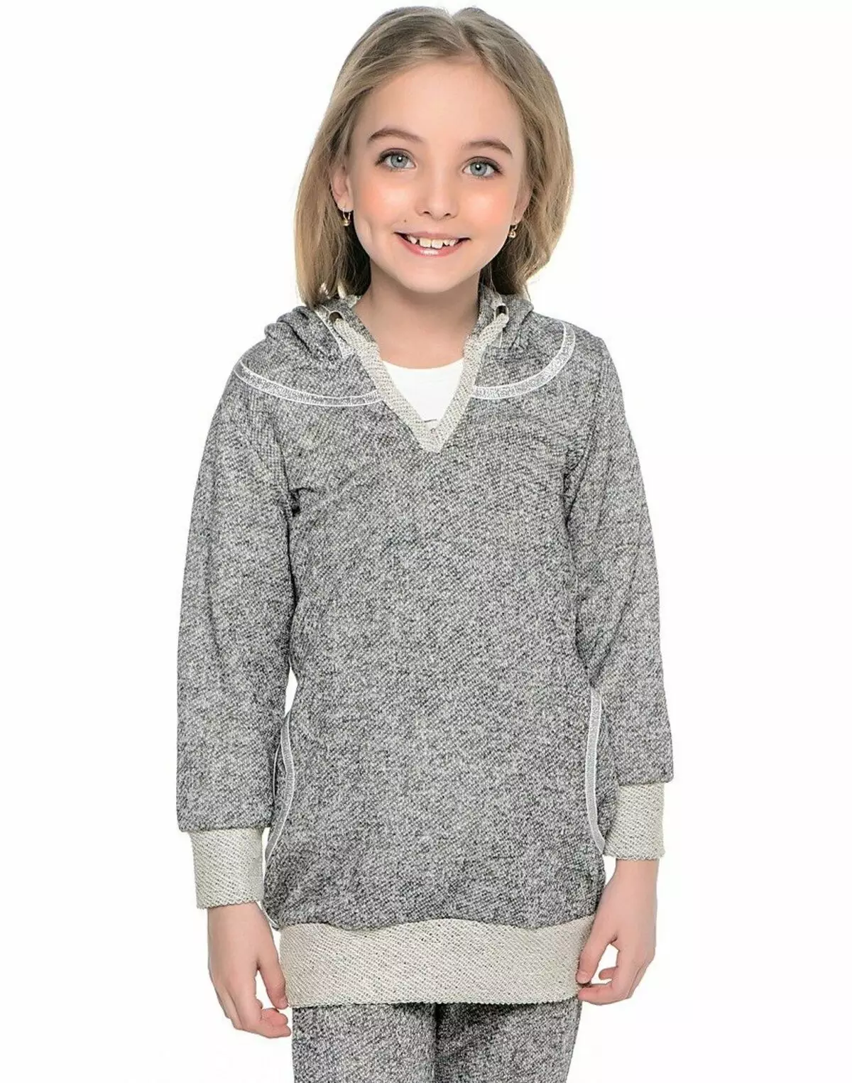 Sweatshirt for the girl (80 photos): adolescent models for girls 10-12 and 13-14 years old, Sweatshirt Faberlik, Nekst, on Fur, Lightning 1326_67
