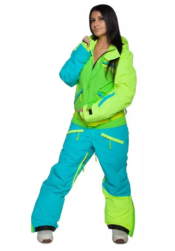 Jumpsuit snowboard (64 grianghraf): rabhlaeir baineann agus déagóirí le haghaidh snowboarding, ó Tigon, Roxy, Eagrú Pictiúr, AerBlater 13283_17