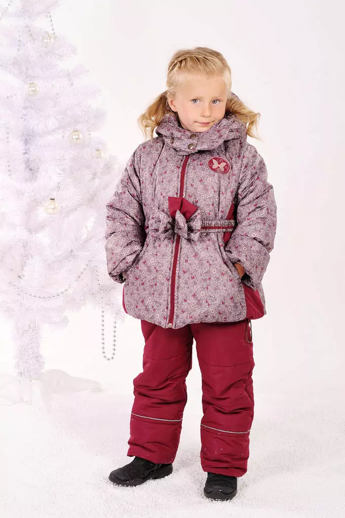 Зимовий костюм для дівчинки (77 фото): від Valianly, Кіко і Монклер, gusti, теплий мембранний, фінські від Рейма, утеплені 13286_29