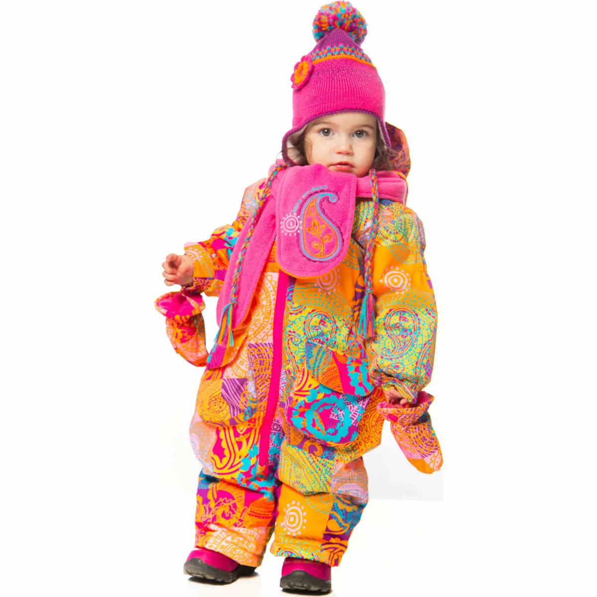 Зимовий костюм для дівчинки (77 фото): від Valianly, Кіко і Монклер, gusti, теплий мембранний, фінські від Рейма, утеплені 13286_44