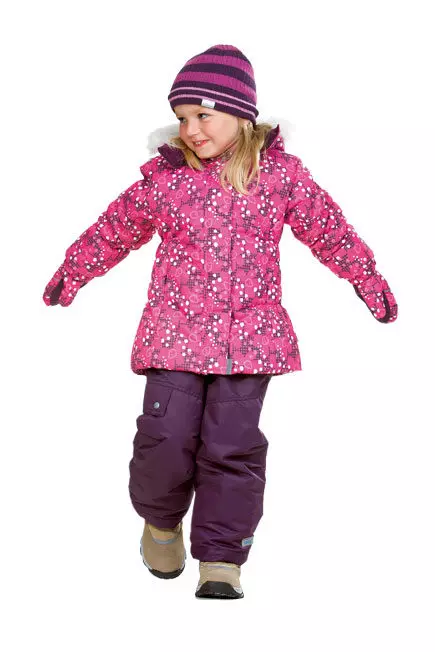 Téli öltöny a lány számára (77 fotók): Valianly, Kiko és Monkler, Gusti, Meleg membrán, finn a Reim-től, szigetelt 13286_62
