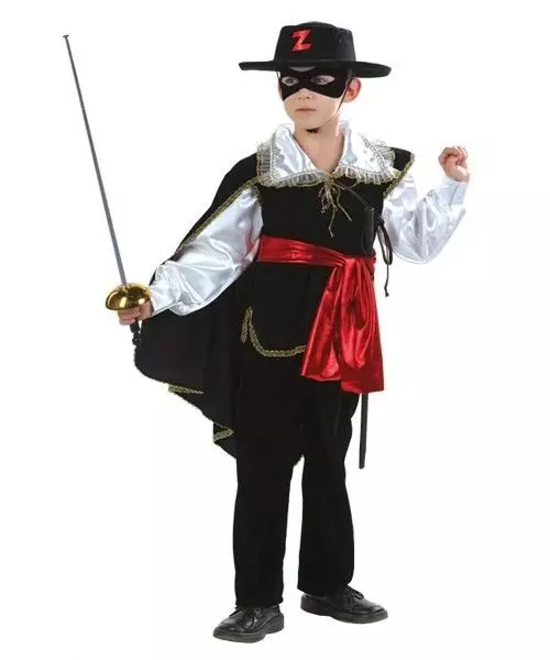 vestits de carnaval per a nens (88 fotos): en la forma d'una aranya home, pirata, eriçó i el gall, gats 13289_73