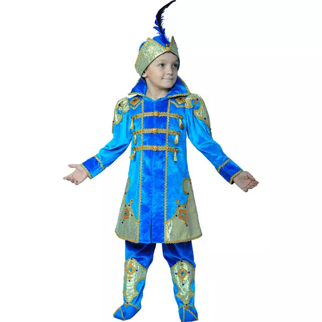 vestits de carnaval per a nens (88 fotos): en la forma d'una aranya home, pirata, eriçó i el gall, gats 13289_86