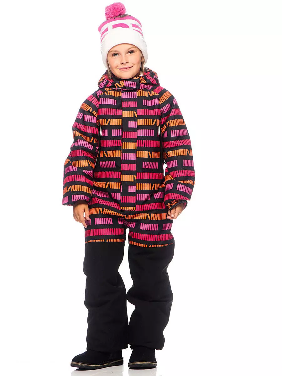 Finse winter oorpakke vir kinders (93 foto's): winter pluis jumpsuit vir meisies, modelle van Kerry, REIM, Hupe en Lassie 13297_49