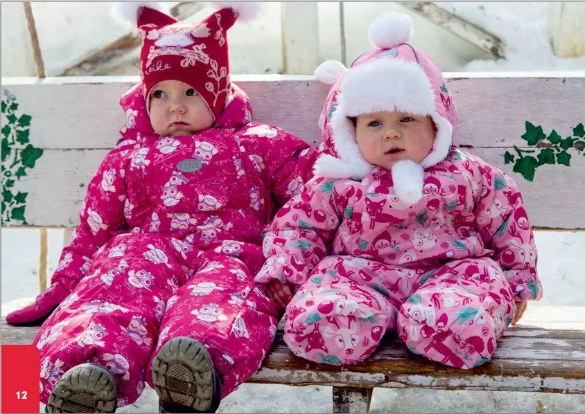 Finse winter oorpakke vir kinders (93 foto's): winter pluis jumpsuit vir meisies, modelle van Kerry, REIM, Hupe en Lassie 13297_55