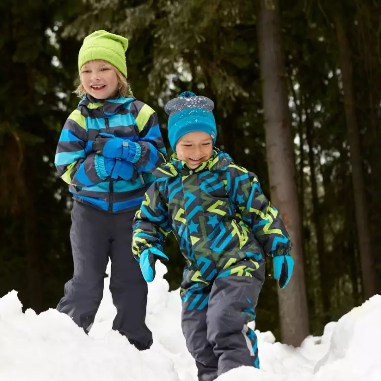 Finse winter oorpakke vir kinders (93 foto's): winter pluis jumpsuit vir meisies, modelle van Kerry, REIM, Hupe en Lassie 13297_77