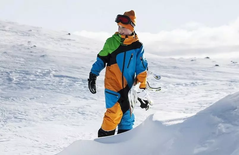 Finsk vinteralleder for børn (93 billeder): Vinterfluff Jumpsuit til piger, modeller fra Kerry, Reim, Hupe og Lassie 13297_82