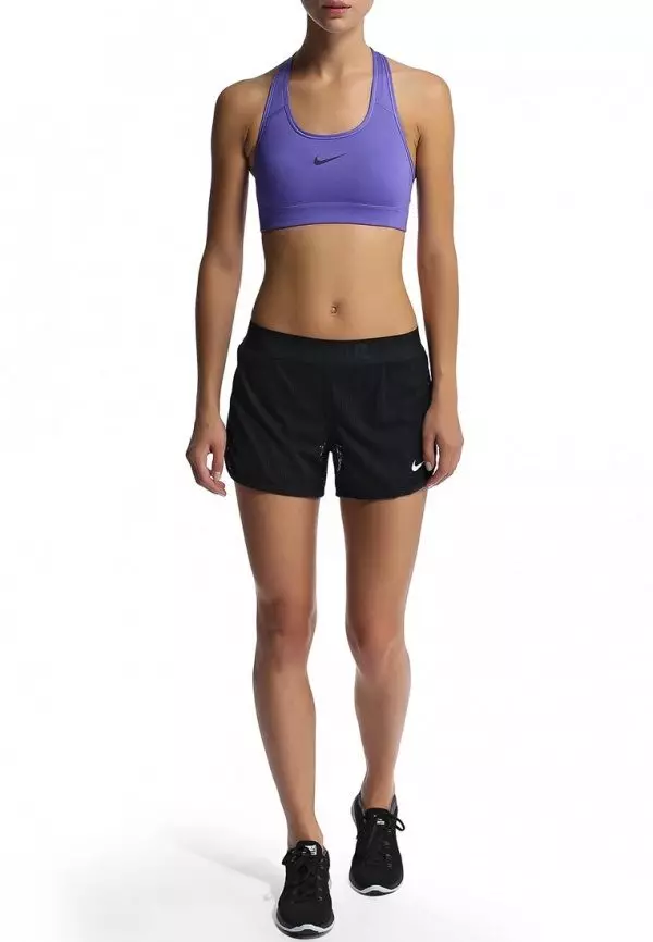 Nike Shorts (63 photos): Women's DRI Fit and Nike Pro models, compression, sports basketball and boxing, children's, shorts skirt 13298_42