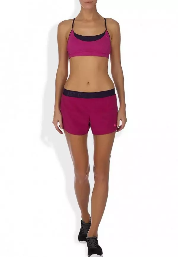 NIKE Shorts (63 Lluniau): Modelau Dri Fit a Nike Pro, cywasgu, pêl-fasged chwaraeon a bocsio, plant, sgert siorts 13298_62