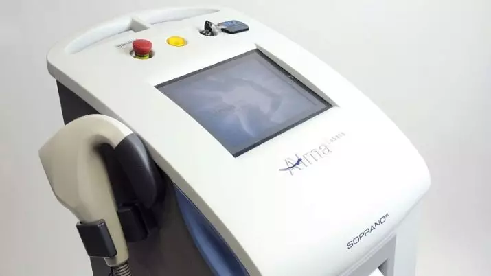 Epilation door Alexandrite Laser: Wat is de beste diode? Hoe haar Candela-apparaat te verwijderen? Is het mogelijk om na te scheren? Beoordelingen 13330_10