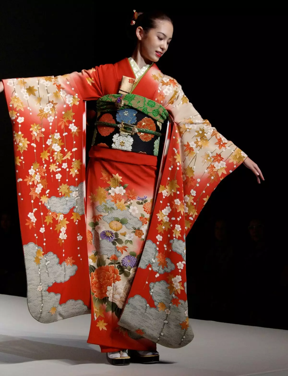Traditional Japanske kimono