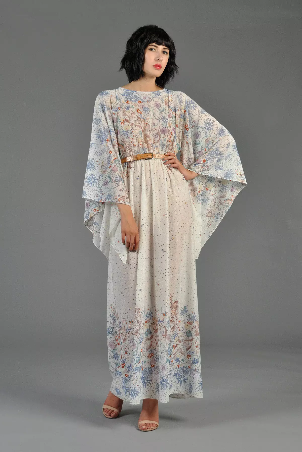 Summer Stoff fir Kimono Kleed