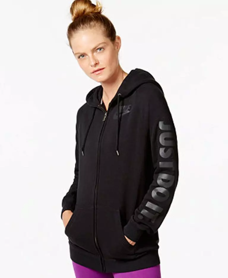 Sweatshirts Women Nike (Nike) (58 Wêneyên): Nike Air, Nike Aw77, Bi çapê 