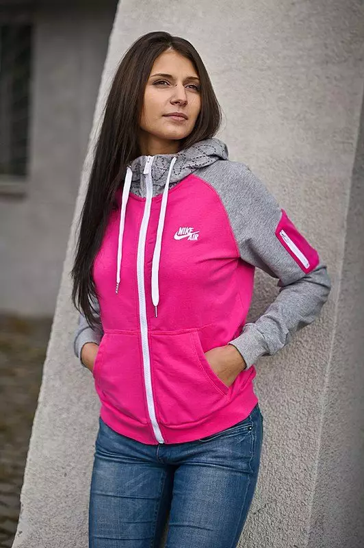 Dames Sweatshirts Nike (Nike) (58 foto's): Sportkleding Modellen, Nike Air, Nike-Aw77, met Print 