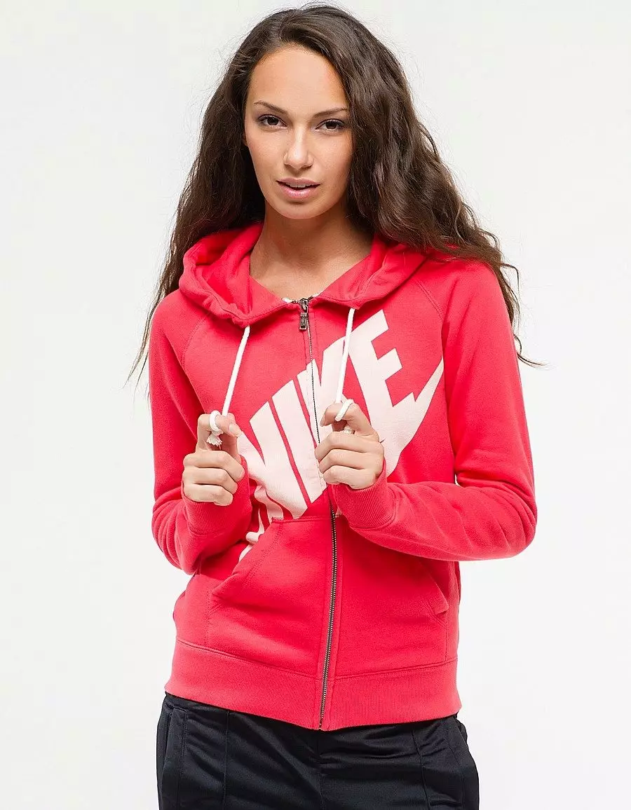 Dames Sweatshirts Nike (Nike) (58 foto's): Sportkleding Modellen, Nike Air, Nike-Aw77, met Print 