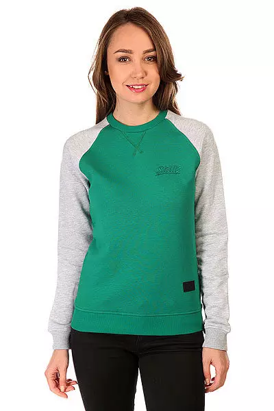 Female sweatshirts (238 photos): Fashionable, Hoody, Large sizes, Lightning, Long, Bomber, Sport, Warm 1339_28