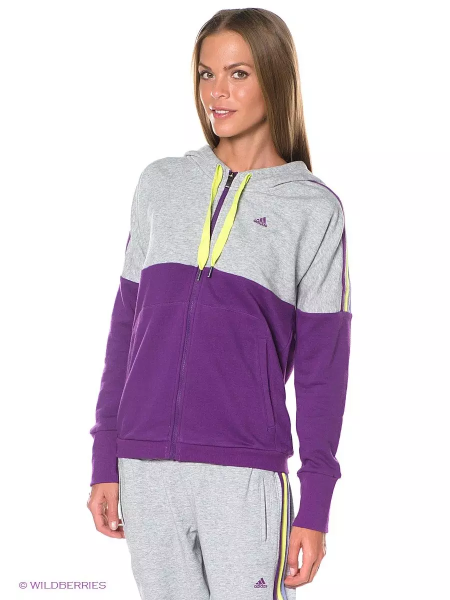 Female Sweatshirts (238 Billeder): Moderigtigt, Hoody, Store Størrelser, Lyn, Lang, Bomber, Sport, Varm 1339_63