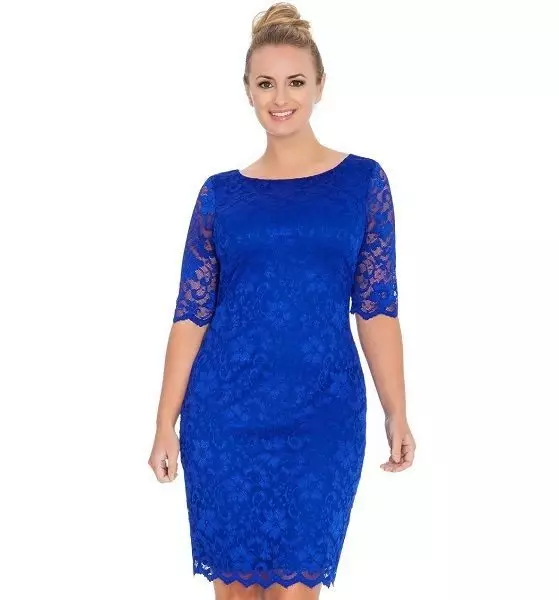 Bright Blue Lace Case Sheath for Full