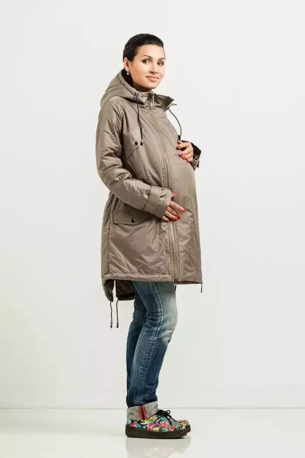 Park for pregnant women (21 photos): Autumn and Spring Models 13454_2