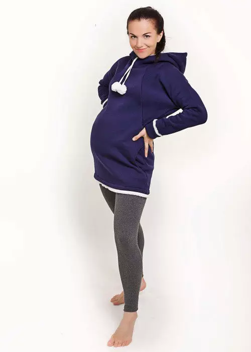 孕婦的風衣（33張照片）：如何選擇 13466_19