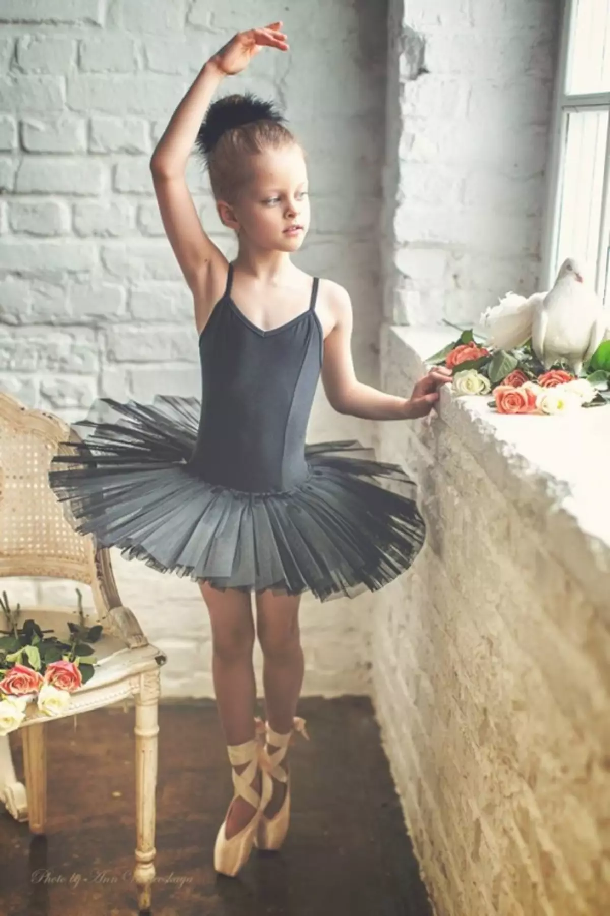 Traje de baño para niños para bailar con falda (45 fotos): Modelos de baile para niñas 13495_13