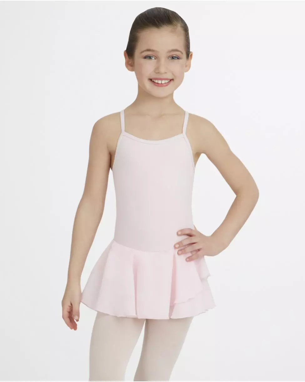 Swimsuit infantil para bailar con saia (45 fotos): Modelos de baile para nenas 13495_8