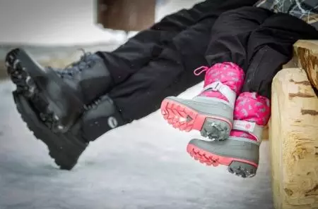 Zebra-Stiefel (73 Fotos): Kinder Winter-wärmte Models für Mädchen, Bewertungen 13502_2