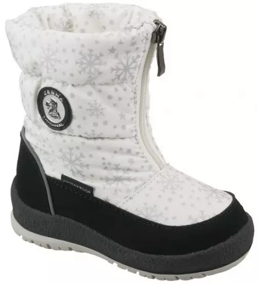 زیبرا جوتے (73 فوٹو): لڑکیوں کے موسم سرما میں موسم سرما کے موسم گرما ماڈل، جائزے 13502_61