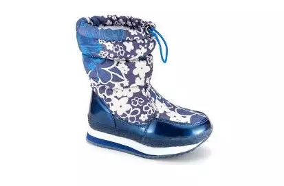 Baby Winter Boots Boots foar famkes (54 foto's): waarme blowing laarzen foar winter 13510_25