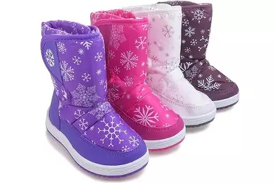 Baby vinter støvler støvler for jenter (54 bilder): varme blåser støvler for vinteren 13510_28