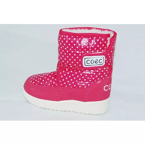 Baby Winter Boots Boty pro dívky (54 fotek): Teplé foukání boty pro zimu 13510_37