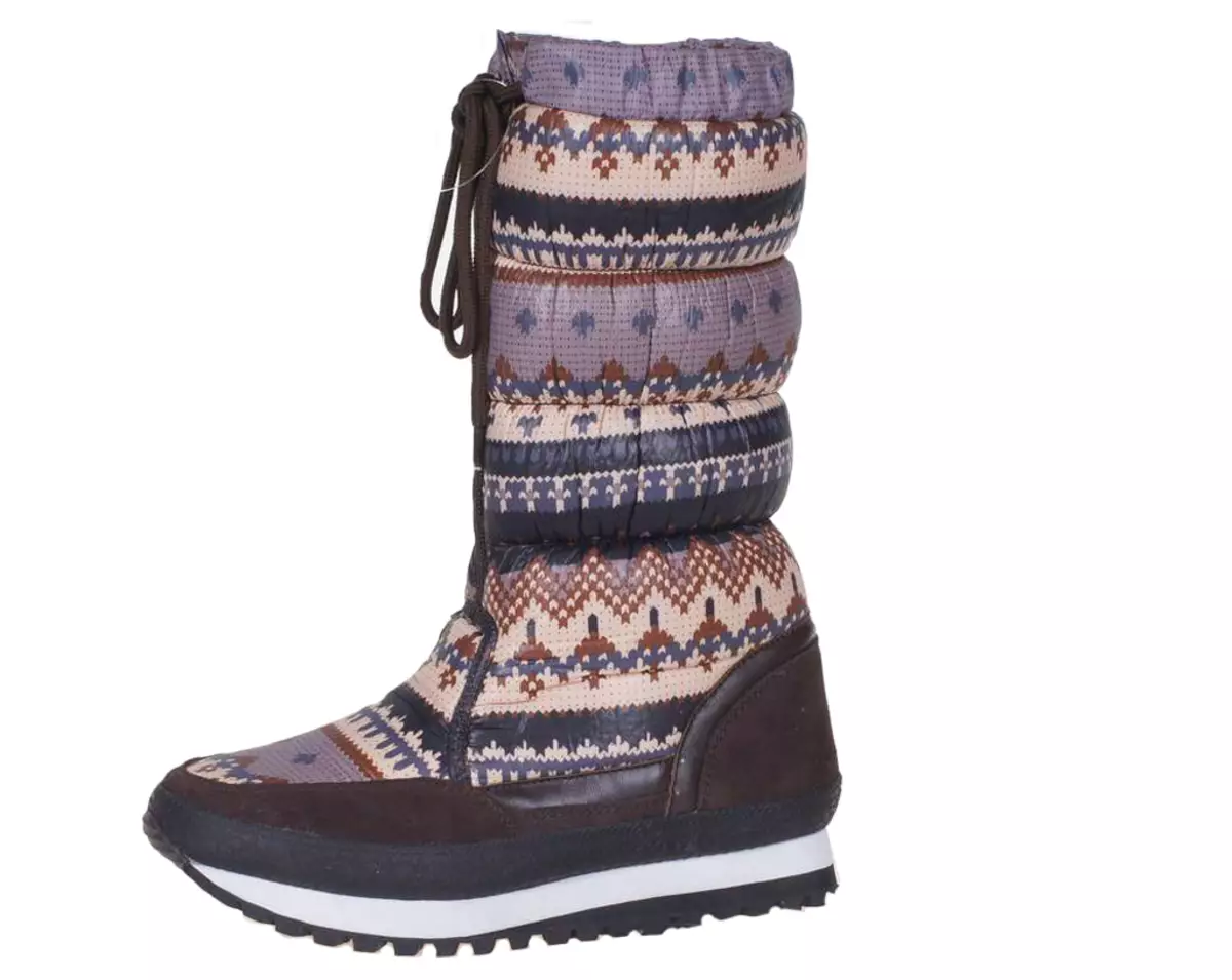 Stivali da stivali invernali per ragazze (54 foto): stivali di soffiaggio caldo per l'inverno 13510_39